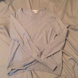 Grey Basic/Basique soft sweater